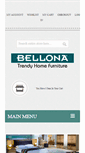 Mobile Screenshot of bellonafurniture.com